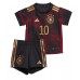 Billige Tyskland Serge Gnabry #10 Bortetrøye Barn VM 2022 Kortermet (+ korte bukser)